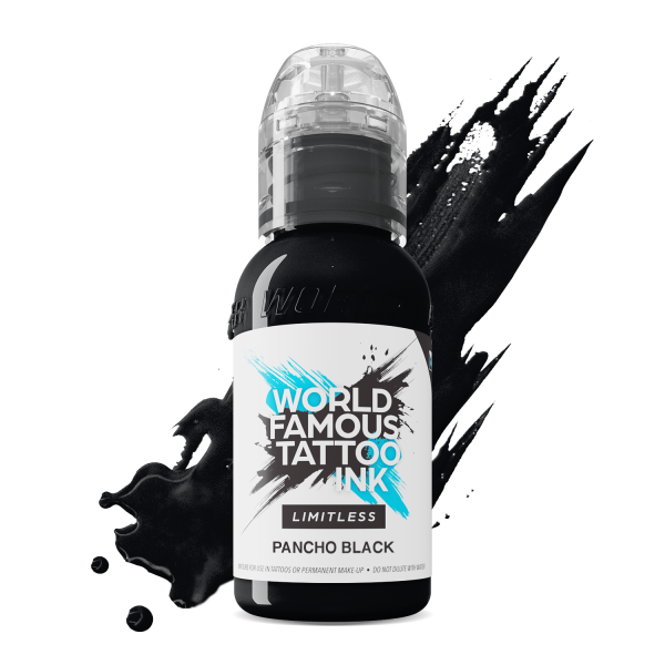 Pancho Black 30ml - World Famous Limitless Tattoofarbe