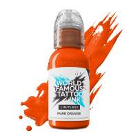 Pure Orange 30 ml - World Famous Limitless Tattoofarbe