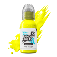 Pure Yellow 30 ml - World Famous Limitless Tattoofarbe