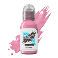 Light Pink 1 30 ml - World Famous Limitless Tattoofarbe