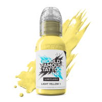 Light Yellow 1 30 ml - World Famous Limitless Tattoofarbe