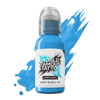 Light Blue 2 v 2 30 ml - World Famous Limitless Tattoofarbe