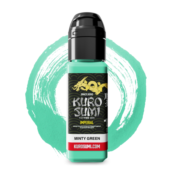 Minty Green - Kuro Sumi Imperial Tattoo Ink 22ml