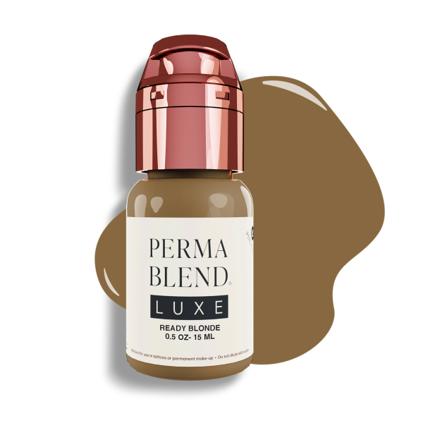 Perma Blend Luxe PMU Ink -Ready,Set,Go Pre-Modfied Set Ready Blonde 15ml