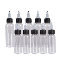 Pack of 5 Plastic Tattoo Ink Bottles